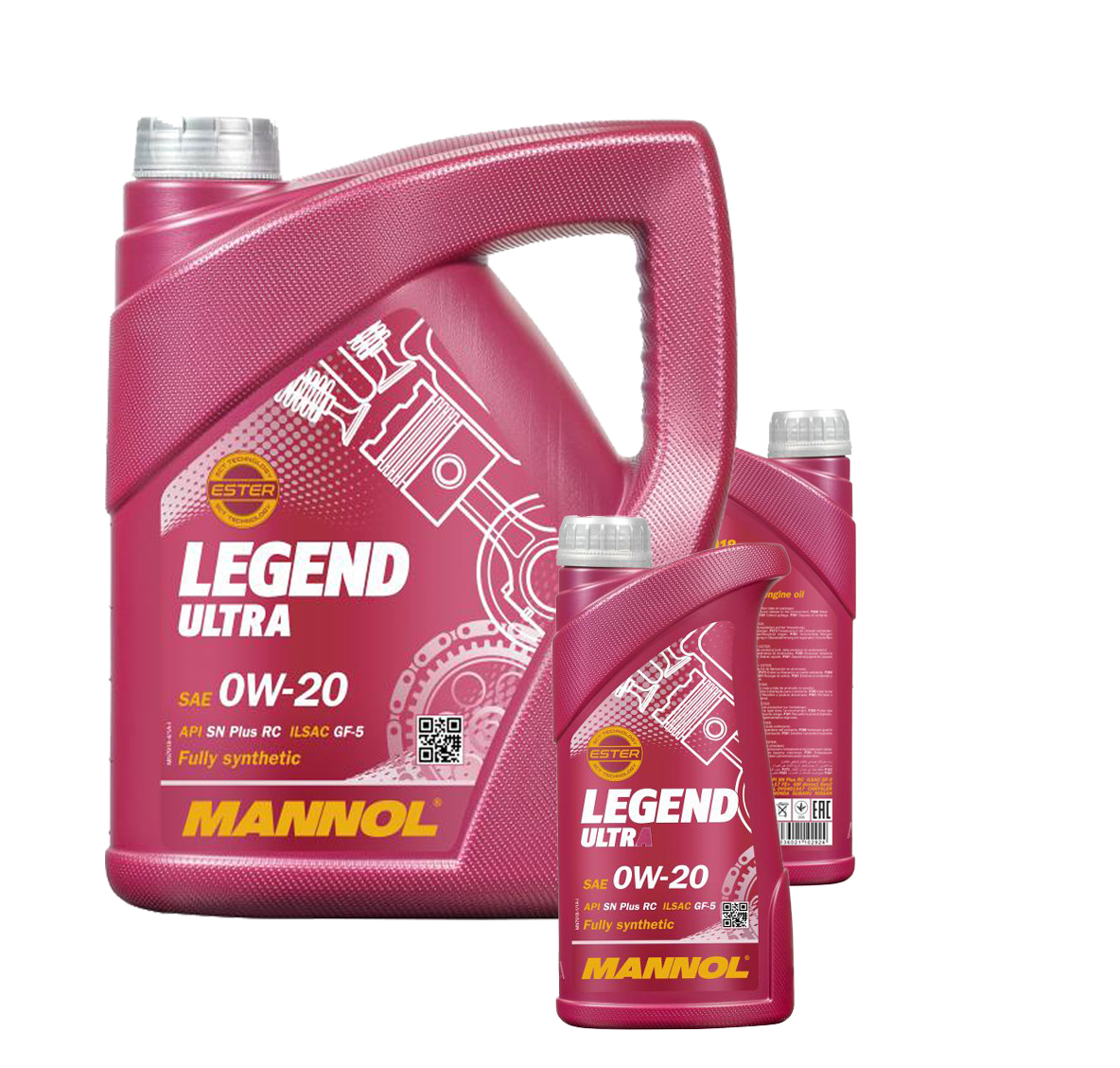 Уже в продаже MANNOL 7918 Legend Ultra 0W-20 API SN Plus RC