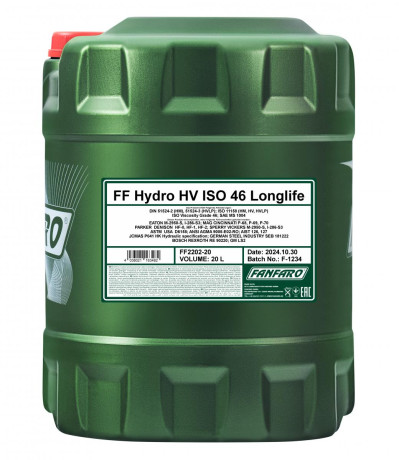 FANFARO 2202 HYDRO HV ISO 46 LONGLIFE