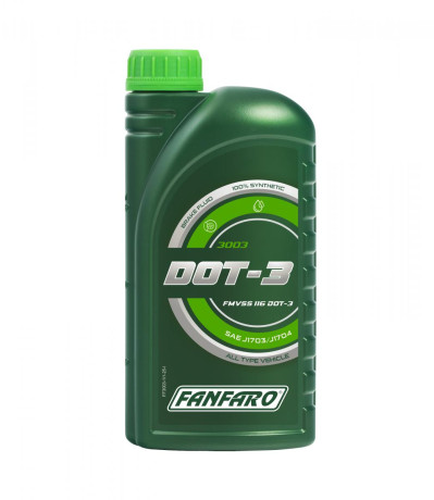 FANFARO 3003 DOT-3 BRAKE FLUID тормозная жидкость
